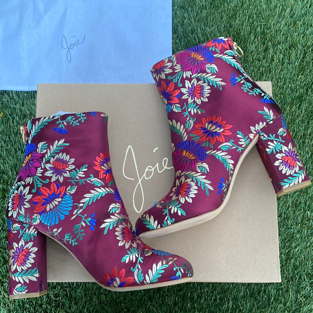 Joie “Saleema” Brocade Booties